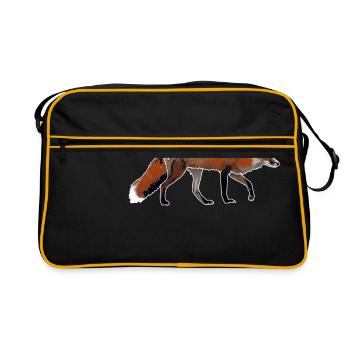 renard - Sac Retro - noir/or - Devant