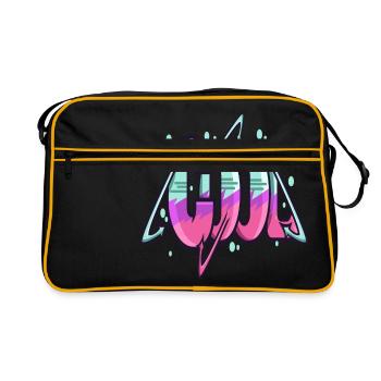 graffiti - Sac Retro - noir/or - Devant