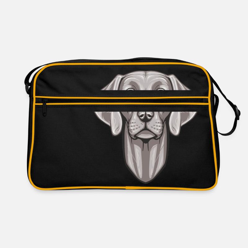 Weimaraner Retro Tasche