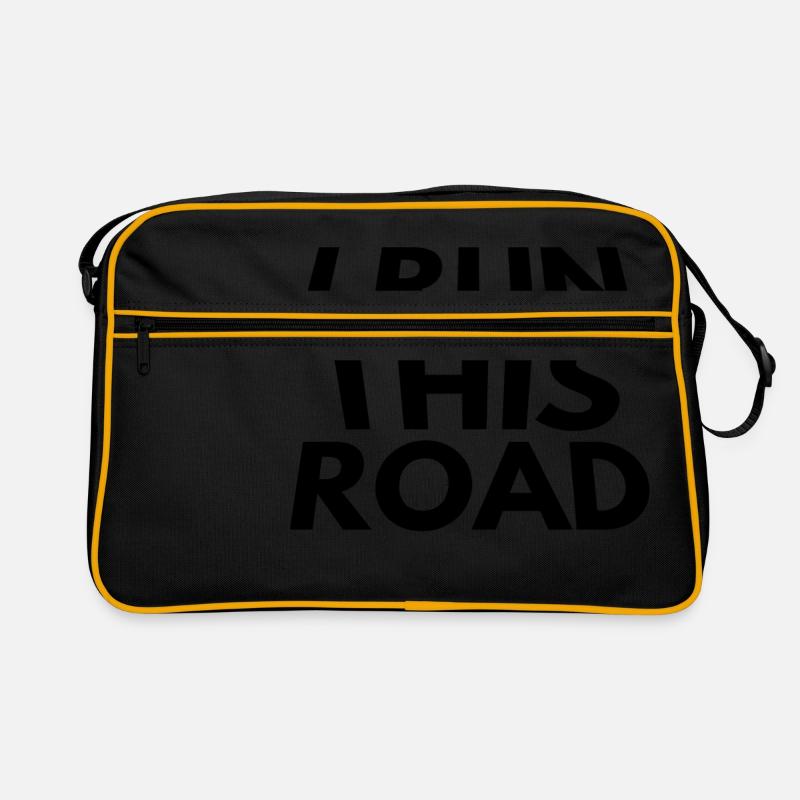 i run this road Retro Bag