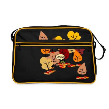 blithely - Retro Bag - black/gold - Front