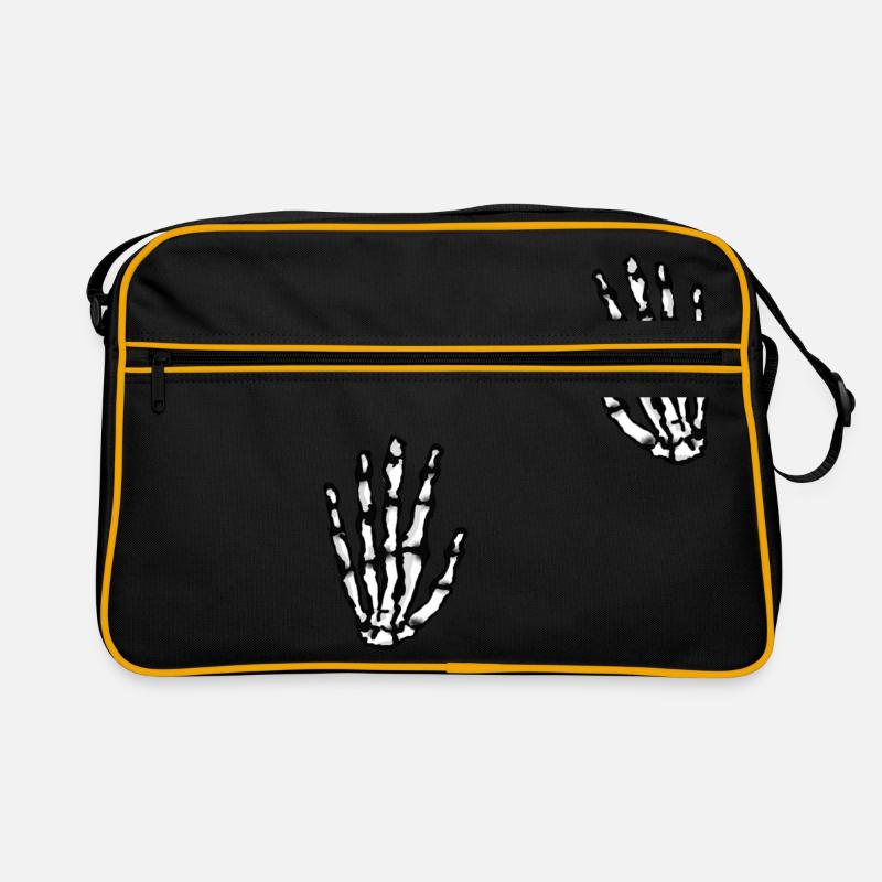 skeleton hands Retro Bag