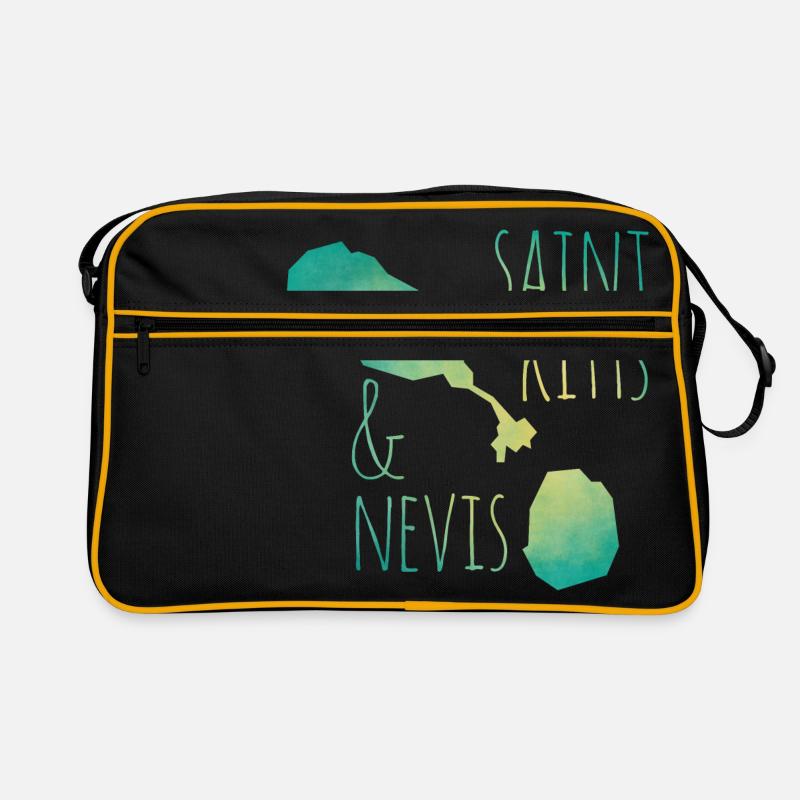 Saint Kitts and Nevis Retro Bag