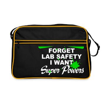 chemistry - Retro Bag - black/gold - Front