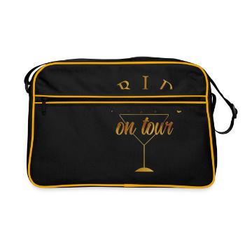 bride_on_tour_ - Retro Bag - black/gold - Front