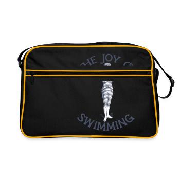 Joy of Swimming - Sac Retro - noir/or - Devant