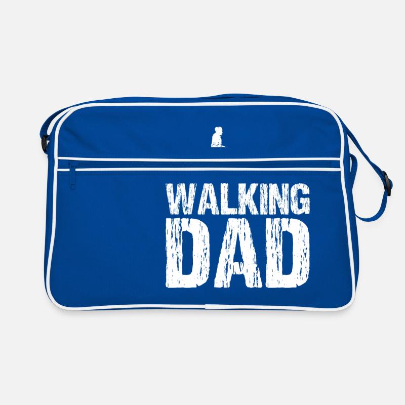 Labrador The Walking Dad gift for dogs father Retro Bag