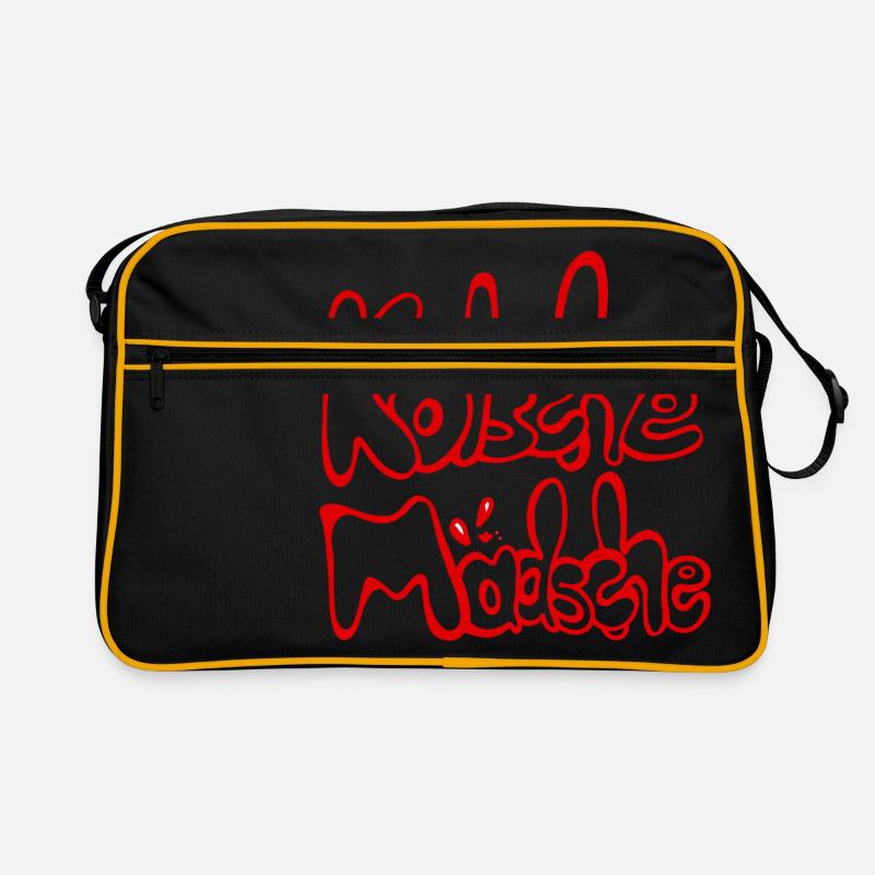 Kölsche Mädsche Kölner Mädchen Kölsch Mundart Retro Tasche