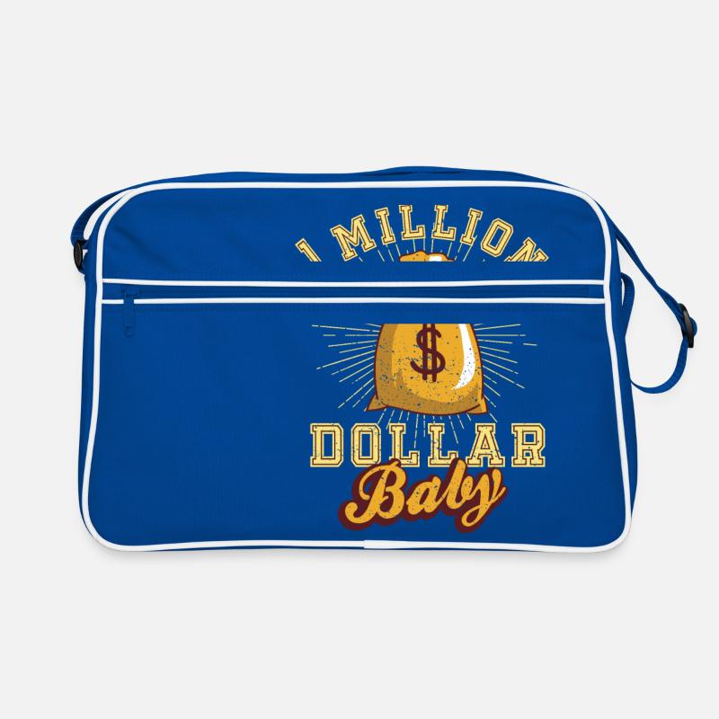 1 million de dollars bébé argent comptant argent idée cadeau d'or Sac Retro