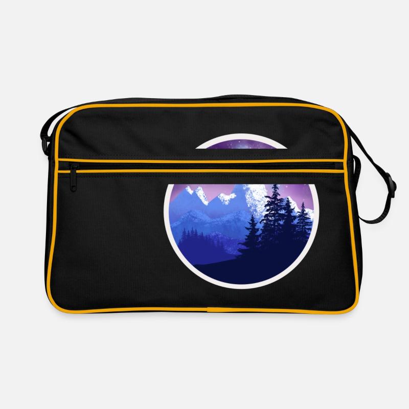 Bergfrieden Retro Tasche