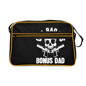 Papa grand-père oncles grand-pères relative un - Sac Retro - noir/or - Devant