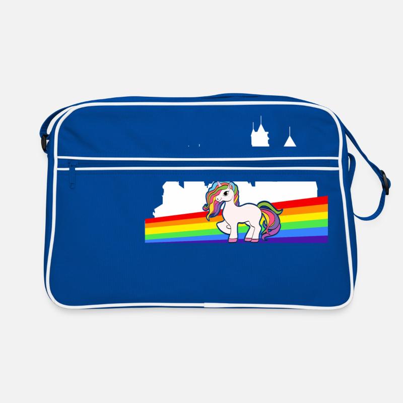 Märchenzauber Bunte Mythos Sammlung Einhorn Retro Tasche