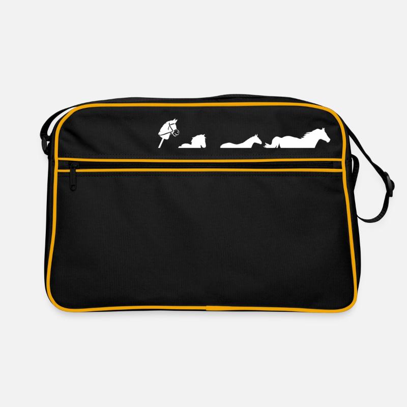 La vie est meilleure avec les chevaux Evolution Sac Retro