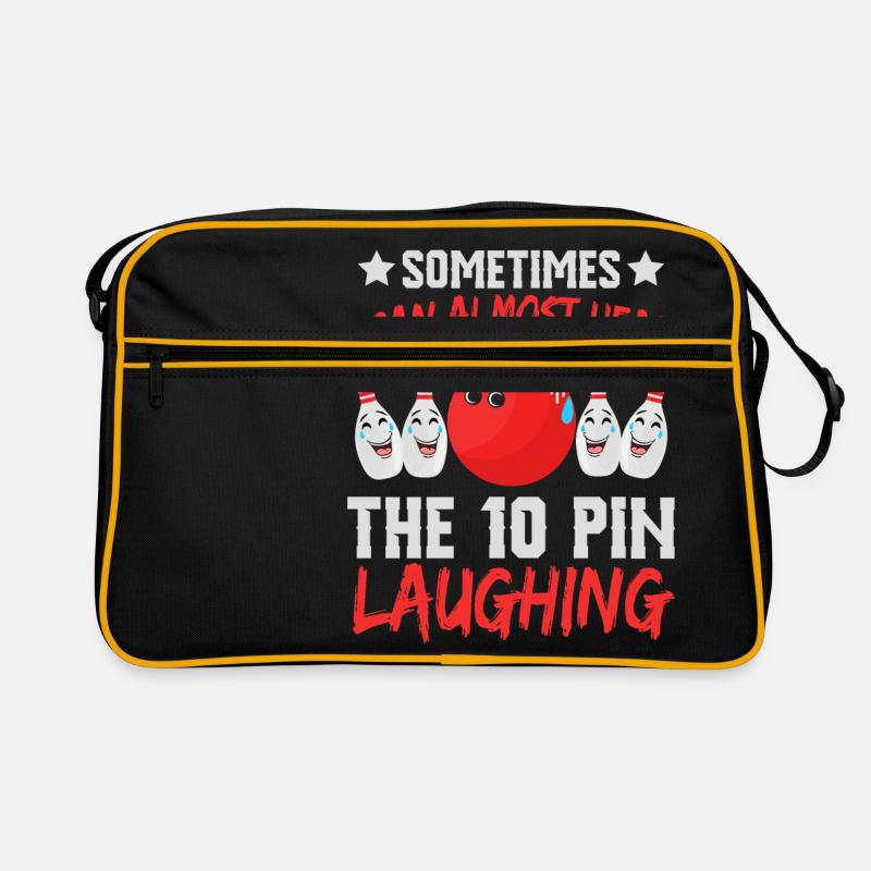 Chemise de bowling pour les quilleurs Conception Sac Retro