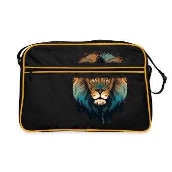 Lion Lion - Retro Bag - black/gold - Front