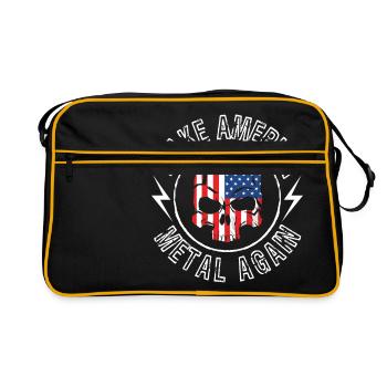 Heavy Metal Rock N' Roll Electric Instrument With - Retro Bag - black/gold - Front