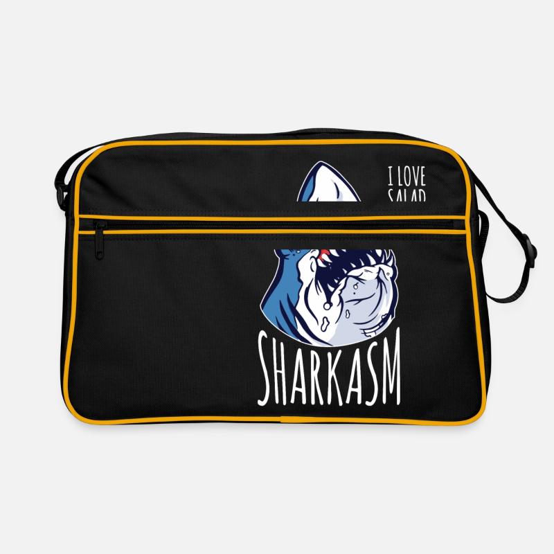 Hammerhead Teeth Wild Life Shark Collection I Retro Tasche