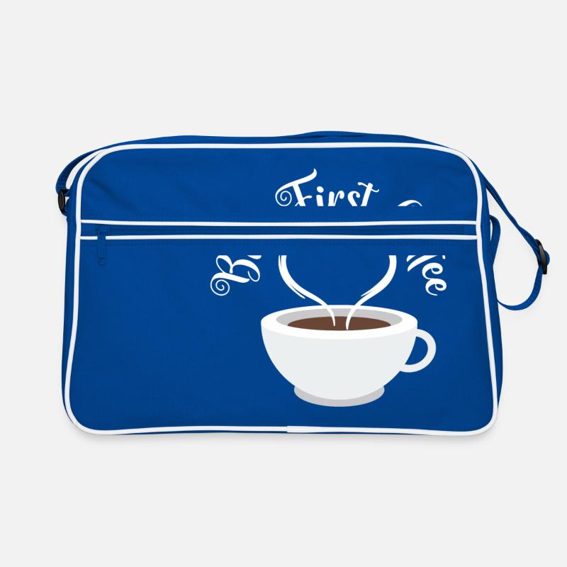 Caffeine Morning Breakfast Drink Collection Retro Tasche