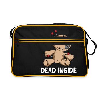 Depression is the consciousness of consciousness - Sac Retro - noir/or - Devant