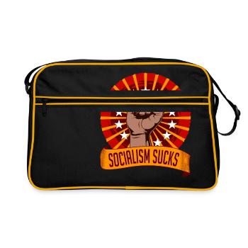 Collection de croissance économique lente du - Sac Retro - noir/or - Devant