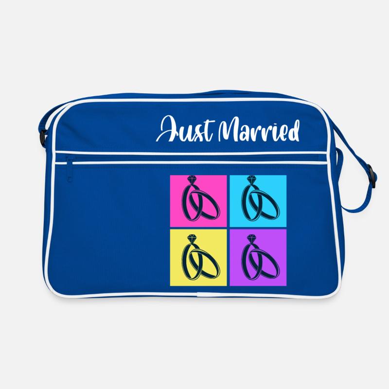 Herz Liebe Beziehung Jahrestag Ehefrau Ehemann Retro Tasche