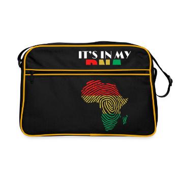 Black History Month Respect Equality T-shirt - Retro Bag - black/gold - Front