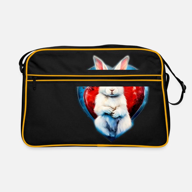 Drôle de lapin #love Sac Retro