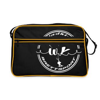 Kitesurfeurs - Sac Retro - noir/or - Devant