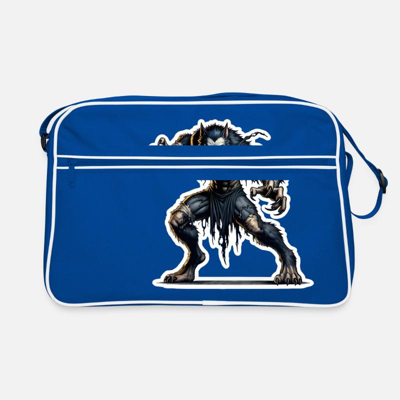 Werwolf Retro Tasche