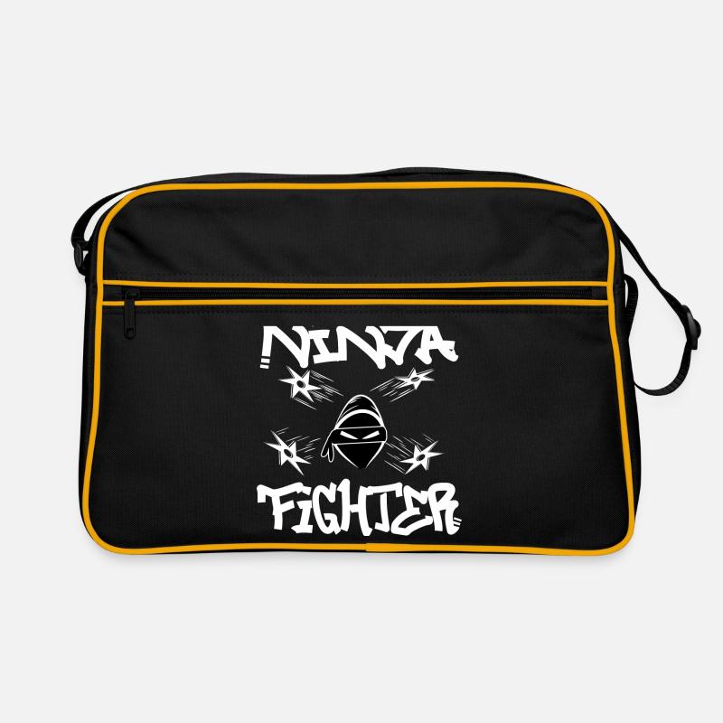 Combattant ninja Sac Retro