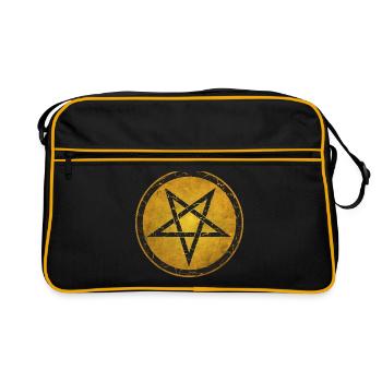 Pentacle - Sac Retro - noir/or - Devant