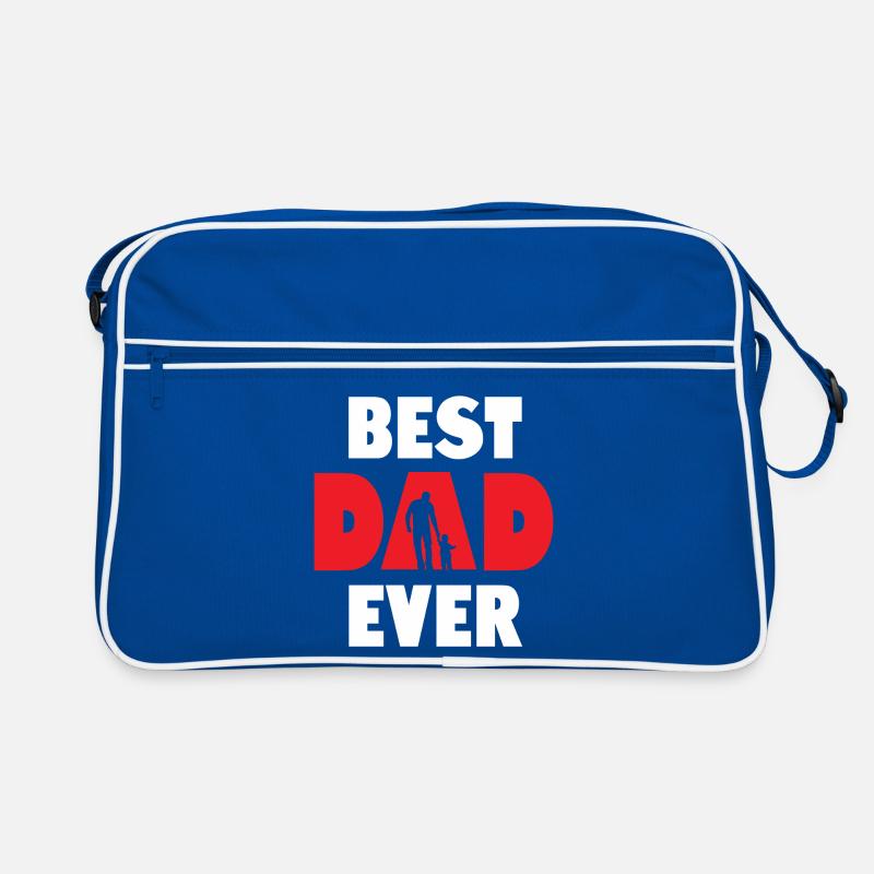 Best Dad Ever Retro Bag