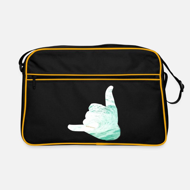 salut surfeur shaka Sac Retro