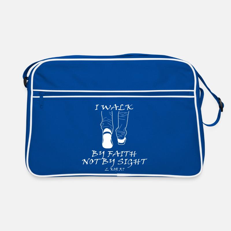 Inspirational sneaker message Retro Bag
