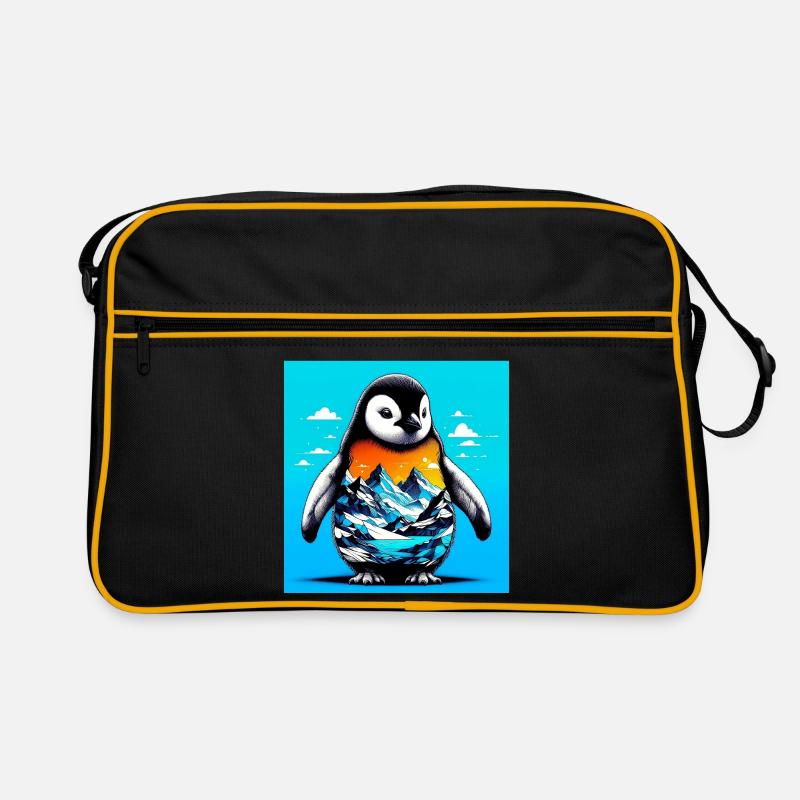 Pinguin Retro Tasche