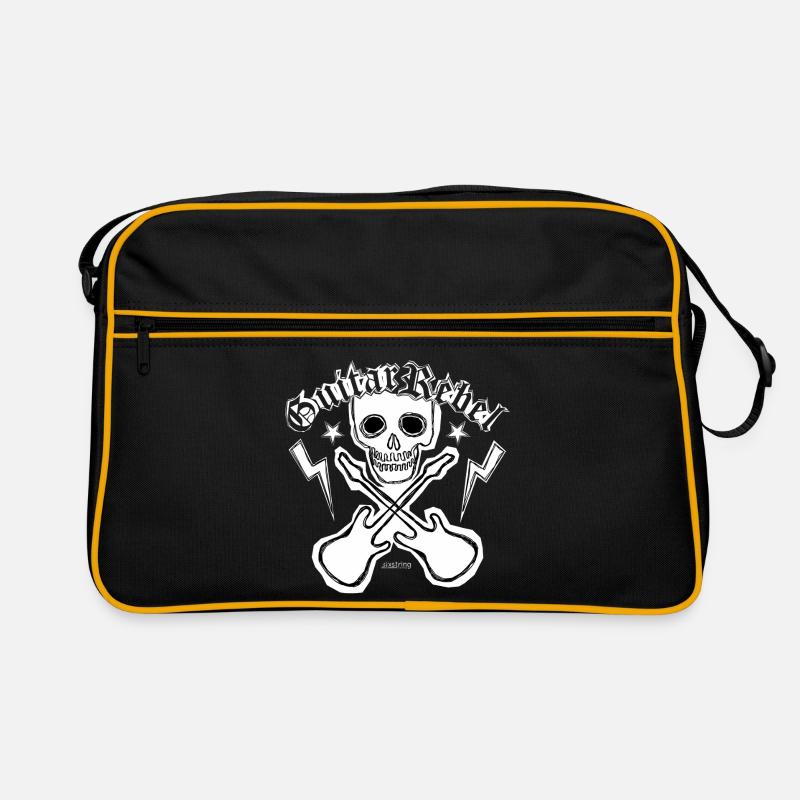 Guitare Rebel - Patchstyle Sac Retro