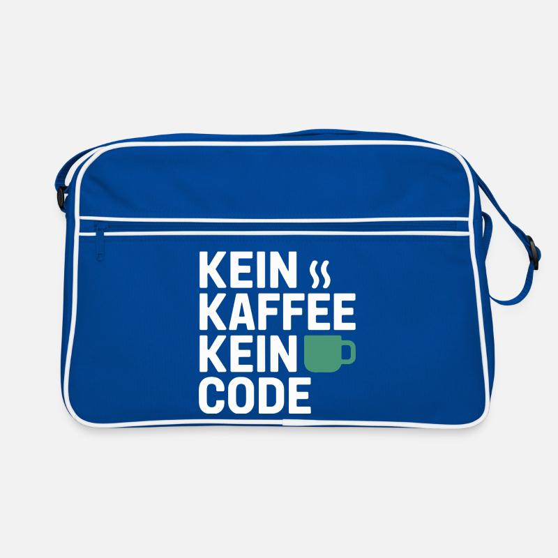 No Coffee No Code Programmeur Informaticien Sac Retro