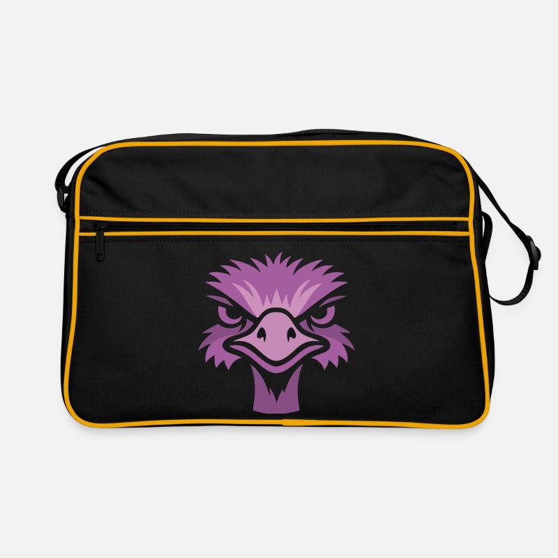 Bouquet with sunglasses, Nandu, Emu Retro Bag