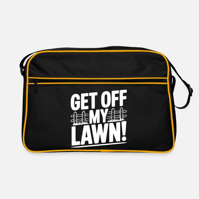 Get Off My Lawn! Retro Bag