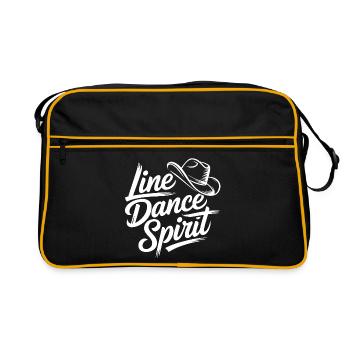 Line Dance Spirit - Sac Retro - noir/or - Devant