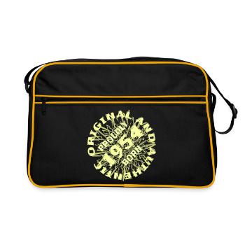 Authentic 1954 - Retro Bag - black/gold - Front