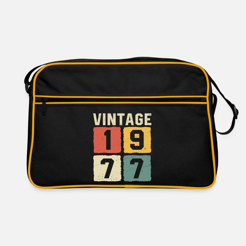 Vintage 1977 Geboren 1977 Retro Tasche
