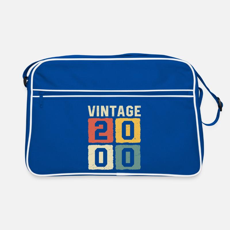 Vintage 2000 Born in 2000 Retro Bag