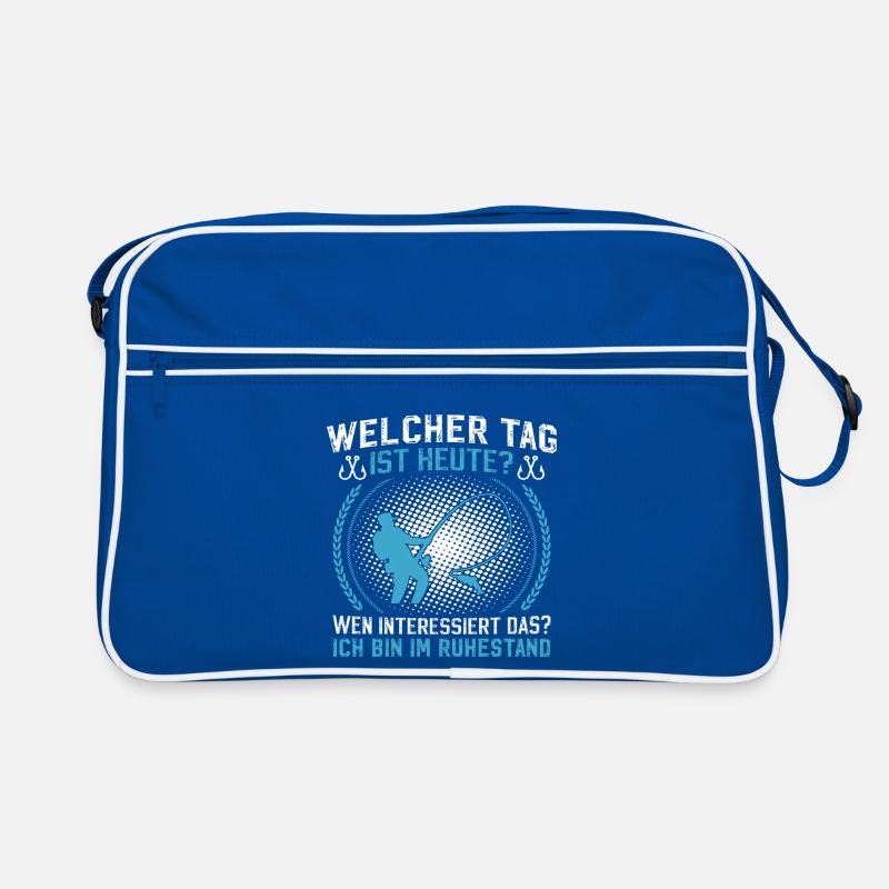Ruhestand Angeln Ruhestand Abschiedsgeschenk Retro Tasche