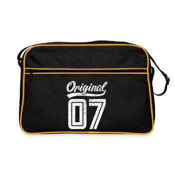 2007 Original 07 né en 2007 - Sac Retro - noir/or - Devant