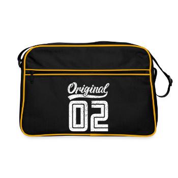 2002 Original 02 born 2002 - Retro Bag - black/gold - Front