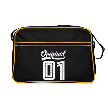 2001 Original 01 Né en 2001 - Sac Retro - noir/or - Devant