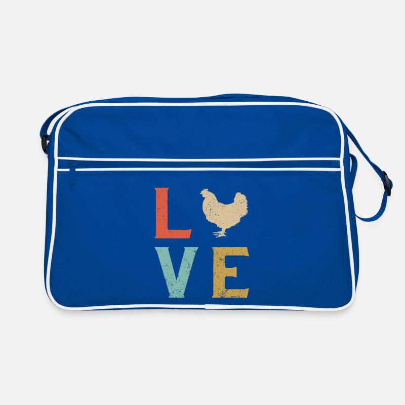 I love chickens Sac Retro
