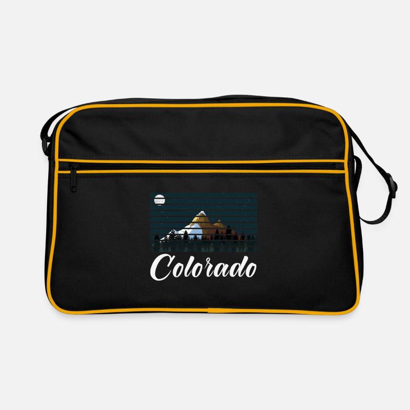 colorado - Retro Tasche - Schwarz/Gold