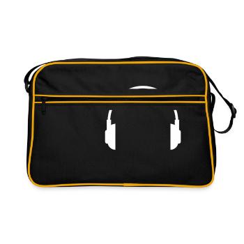 headphones - Retro Bag - black/gold - Front